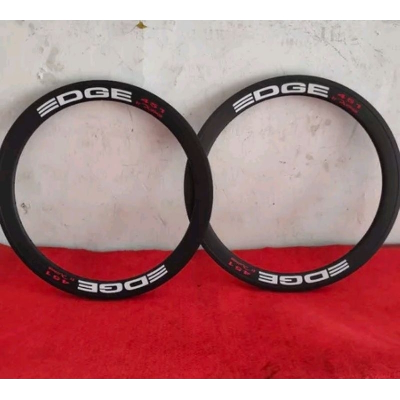 Velg EDGE 20 X 11/8 inch Black satu pasang