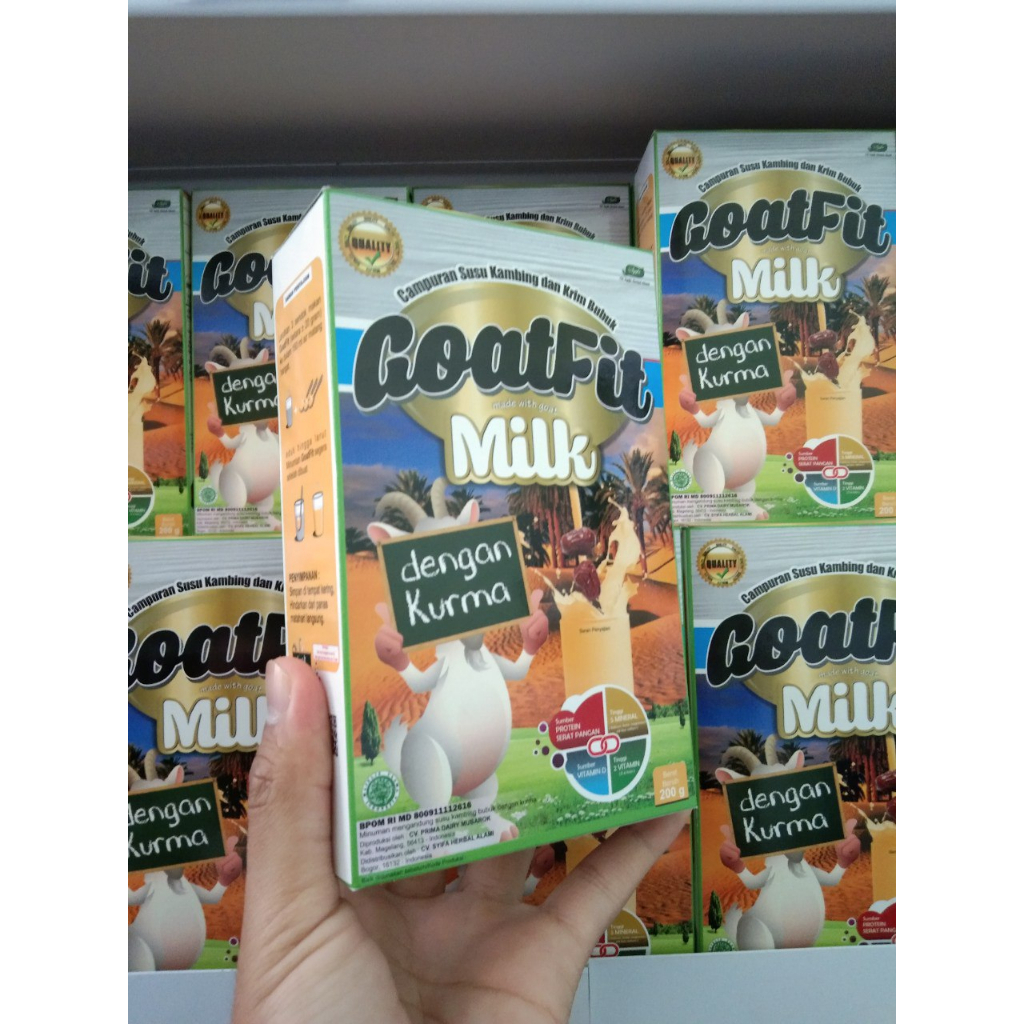 

Goatfit Kurma Susu Bubuk Rasa Kurma dengan Royal jely