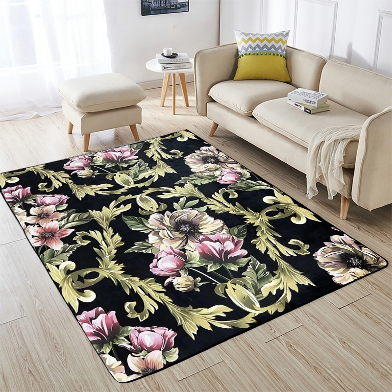 Karpet Ruang Tamu Minimalis Modern Mewah Ukuran 150cm x 200cm Alas Duduk Lantai Ruang Tamu Karpet Eu