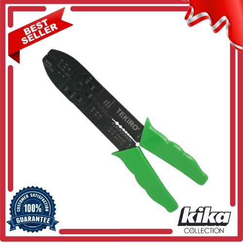 TEKIRO Tang Crimping 9 Inc Tang Kupas + Press Scun