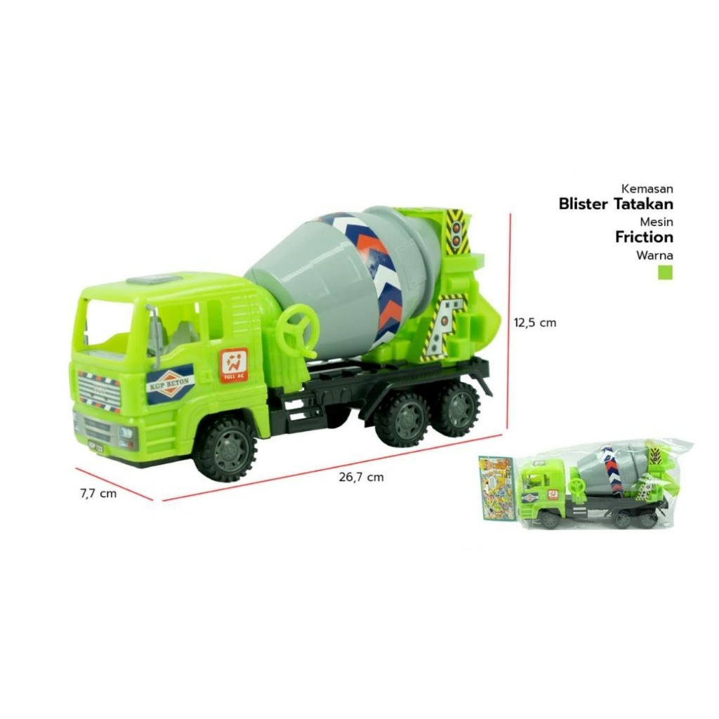 MAINAN TRUK MOLEN KT MAINAN TRUK ANAK MODEL MOLEN