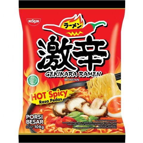 

Nissin Gekikara Ramen Hot Spicy 109gr