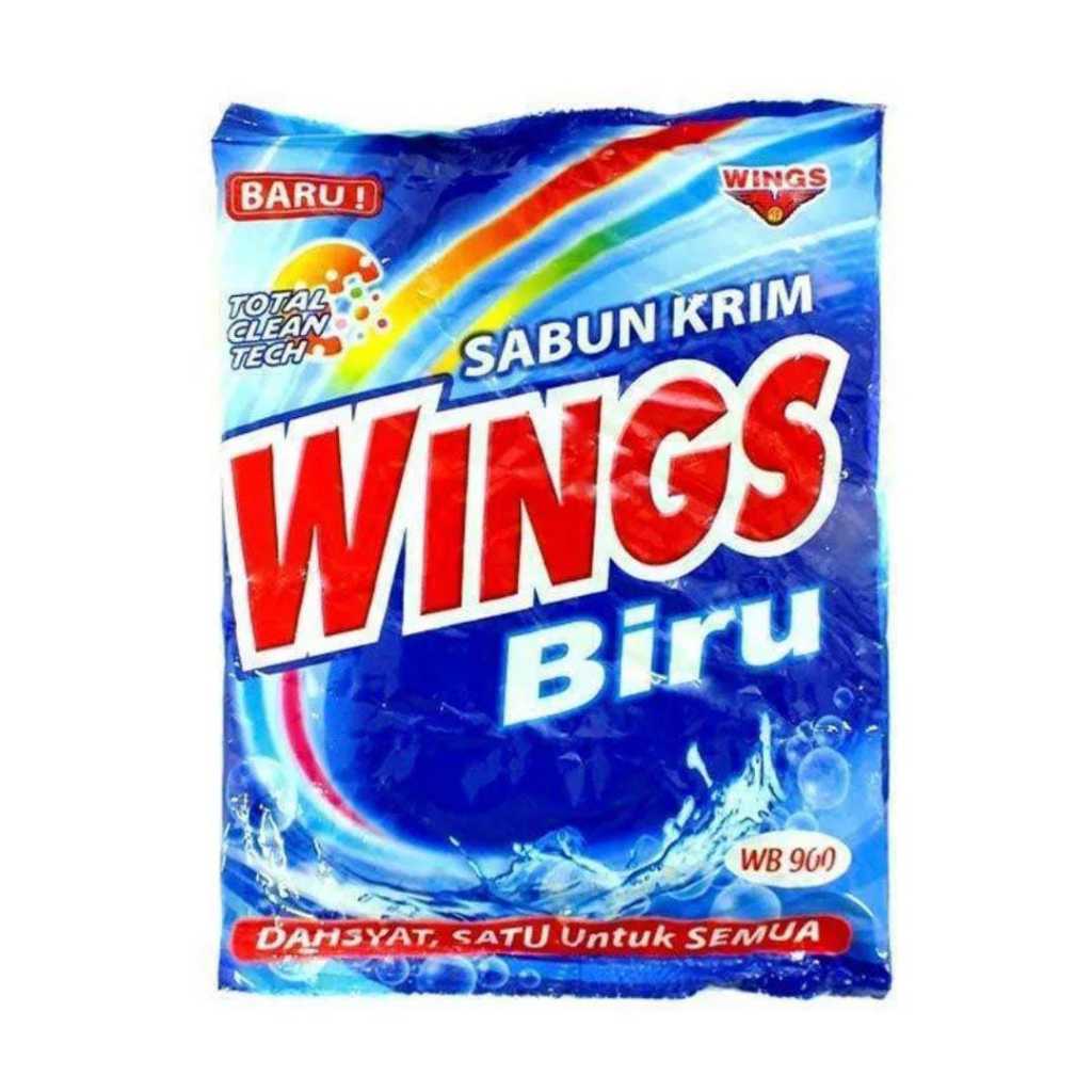 SABUN WINGS BIRU 145GR / SABUN COLEK WINGS / SABUN SACHET / SABUN CUCI BAJU