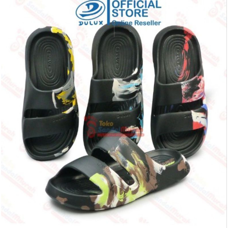 Sandal Sendal Slop Laki Laki terbaru Sandal Slop Loreng terbaru Sandal Sehari hari Sandal Santai Rumahan