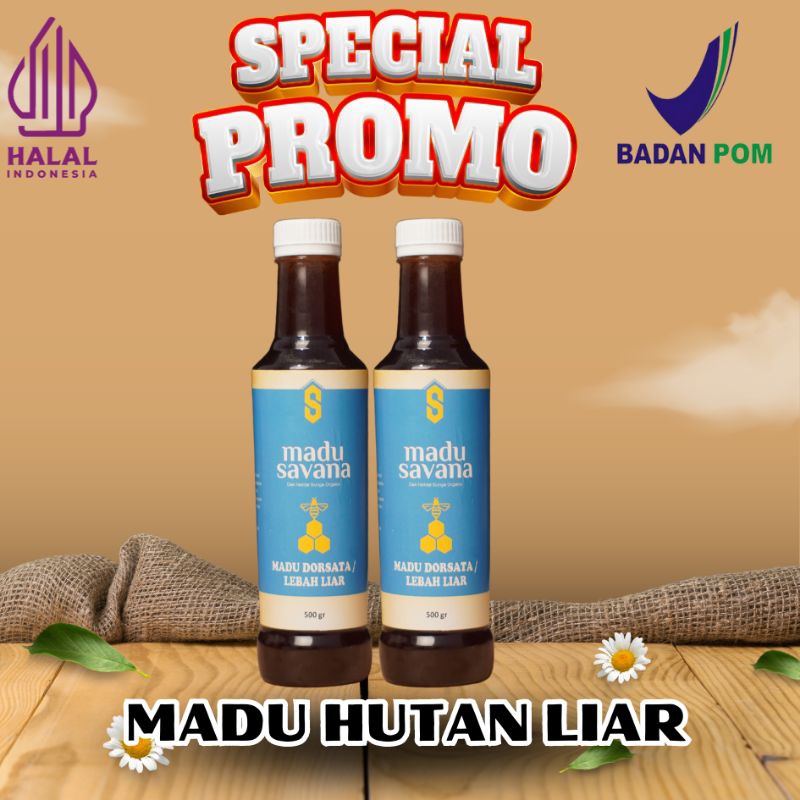 

Madu Savana Hutan Liar Dorsata 500 Gram