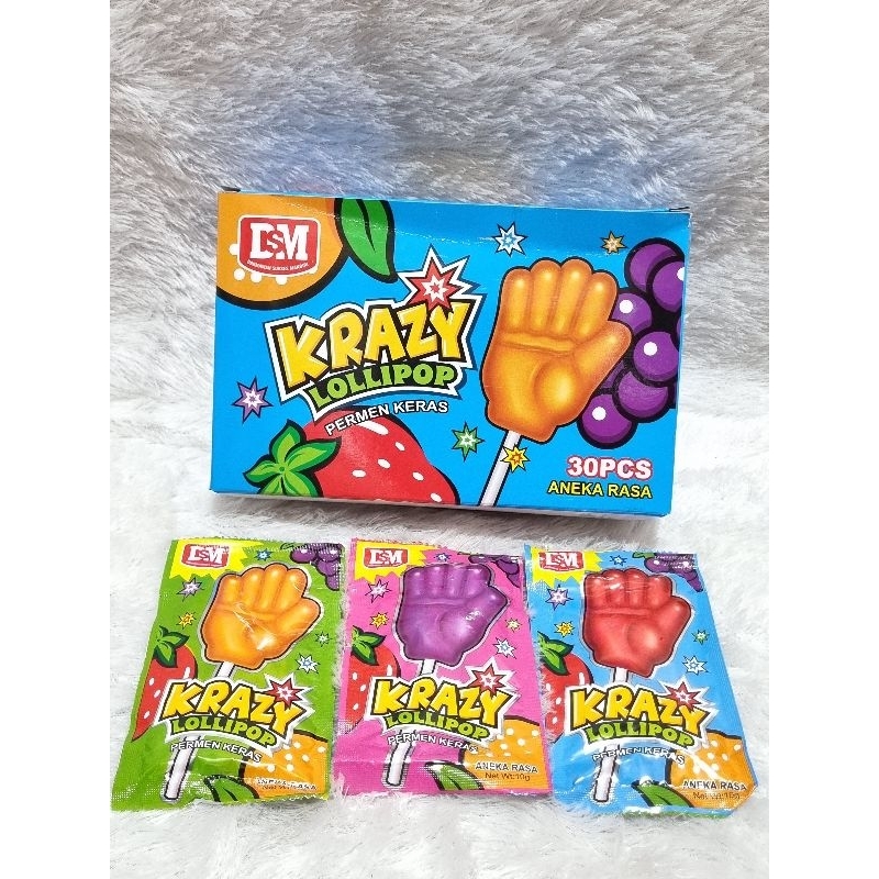 

Krazy Lollipop Popping 30Pcs