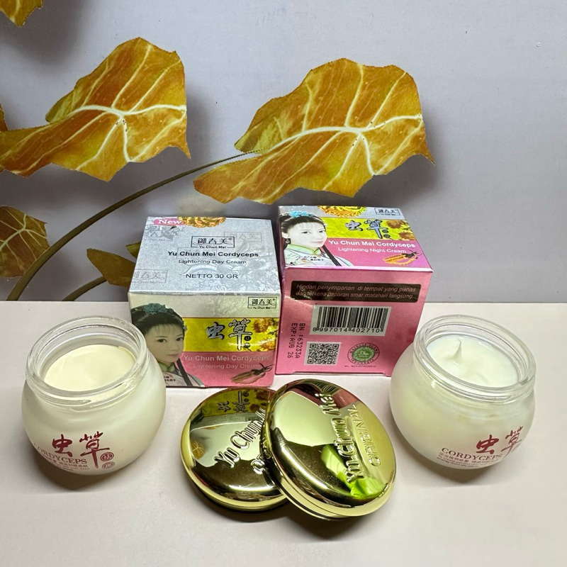 [BPOM ORIGINAL] YU CHUN MEI CORDYCEPS SET SIANG/MALAM