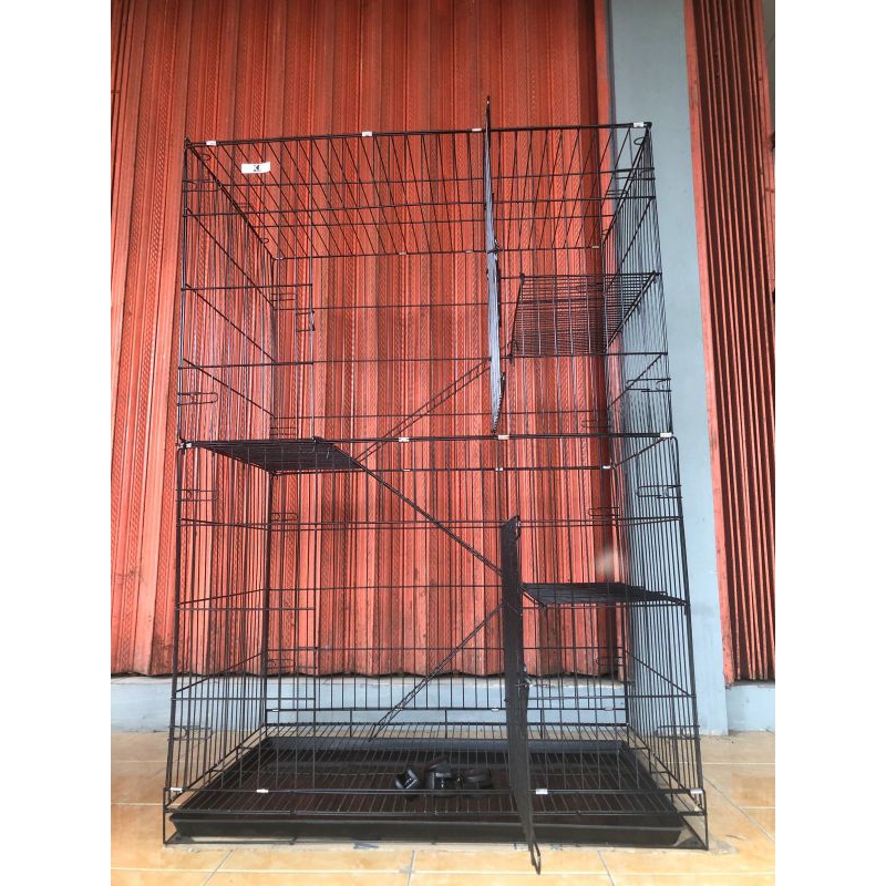 KANDANG KUCING SUPER JUMBO 90X60X125