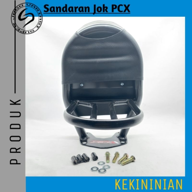 Murah Sandaran Jok Motor Pcx 150 Pcx 160 Busa Tebal Empuk Besi Kuat Awet
