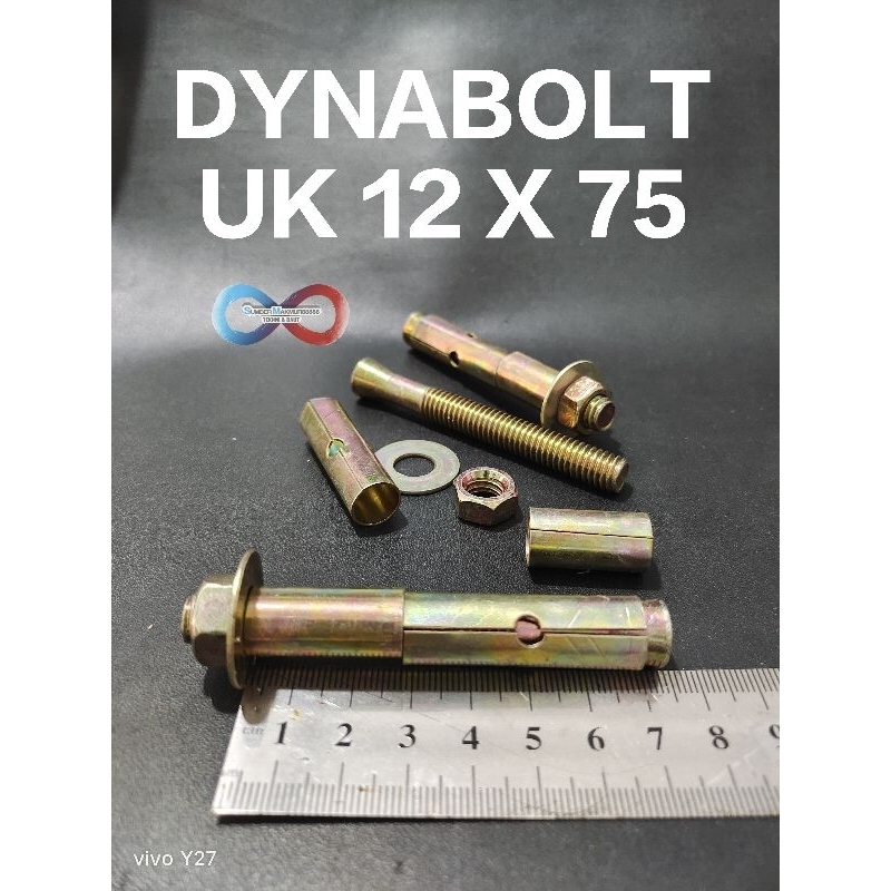 DYNABOLT UK 12x75 DINABOLT