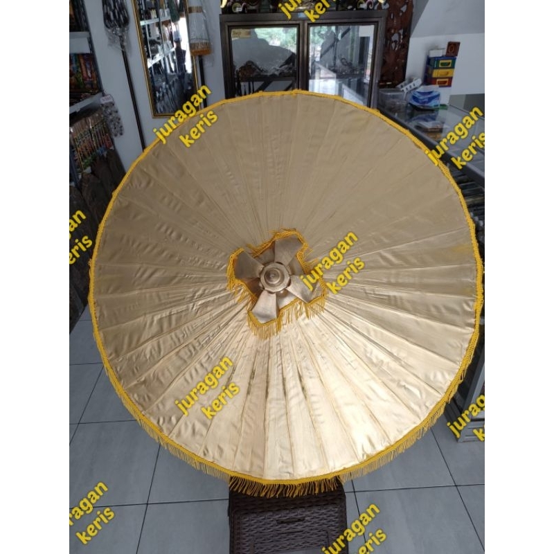 PAYUNG SONGSONG AGUNG KERATON EMAS GOLD 2 METER