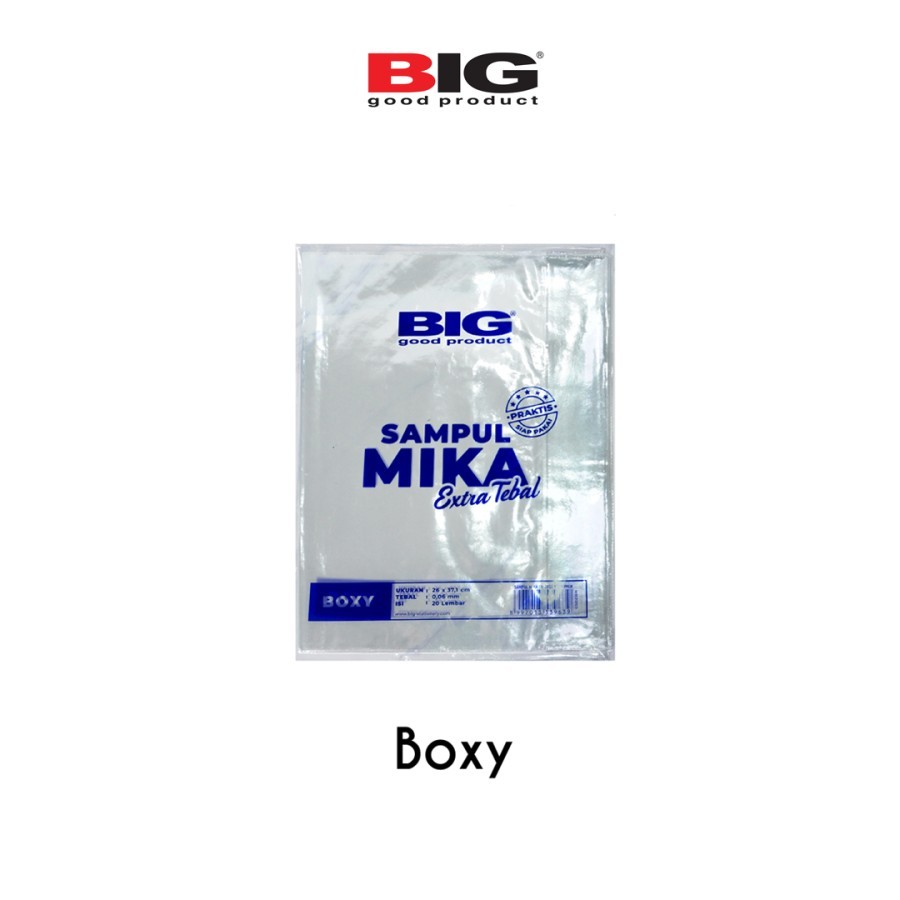 

TBMO Sampul Plastik Boxy BIG Mika 2022 / Sampul buku / MIKA SAMPUL EXTRA TEBAL