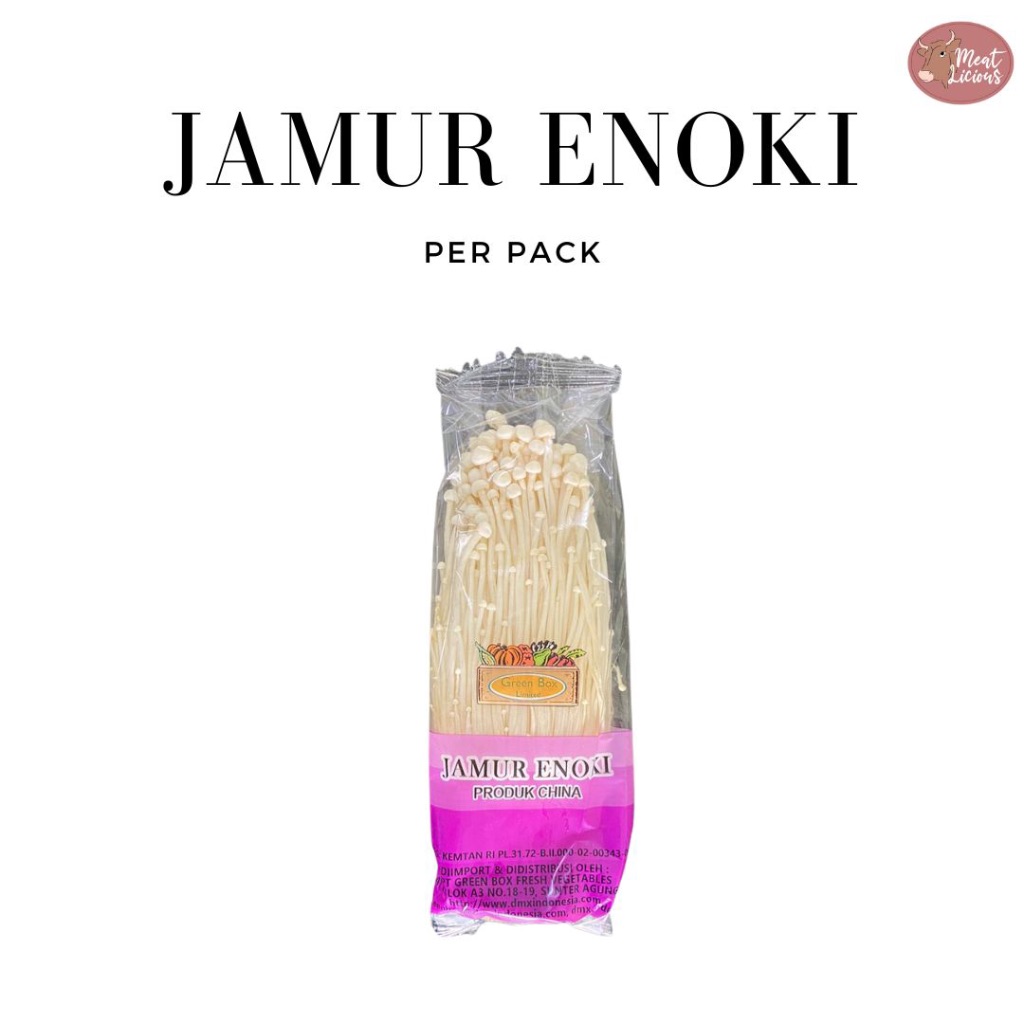 

JAMUR ENOKI 1 pack SAYUR jamur