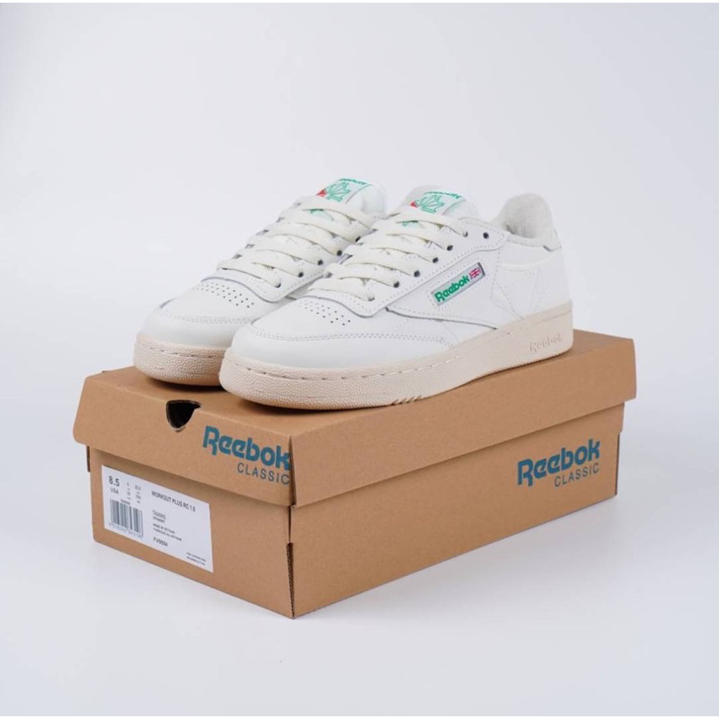Sneakersbandung Reebok club 85 vintage white