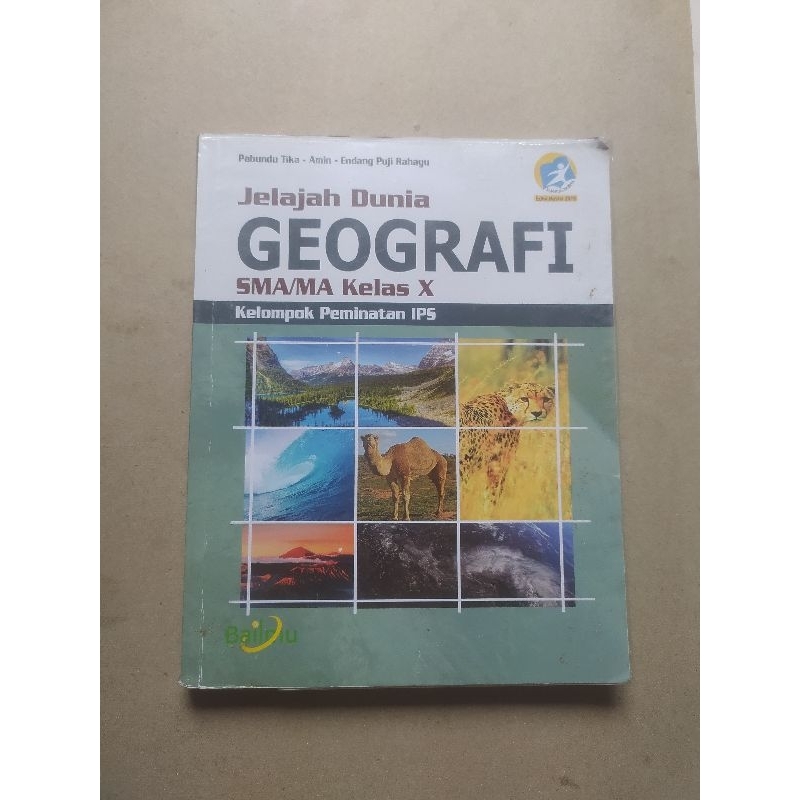 

Buku Jelajah Dunia Geografi SMA X Penerbit Bailmu