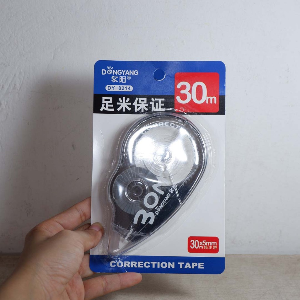 

Tip Ex / Tipe X Correction Tape Dongyang Ukuran 30m Murah DY-8214