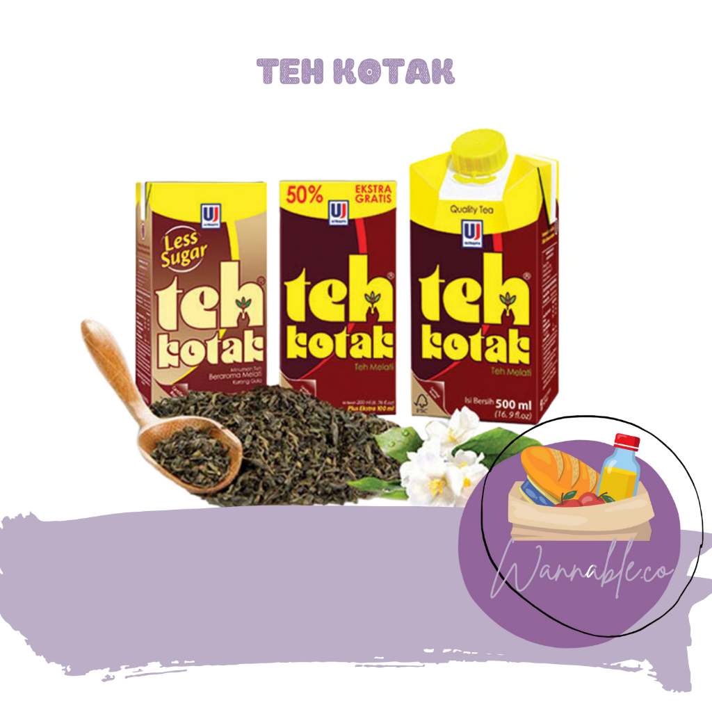

TEH KOTAK ORIGINAL LESS SUGAR MINUMAN KEMASAN KOTAK