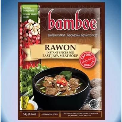 

Bumbu Bamboe Rawon 54Gr