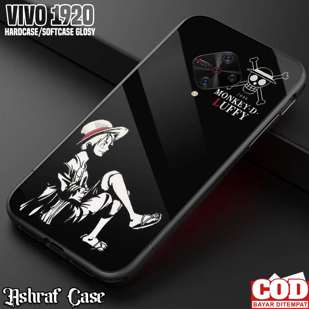 Case VIVO 1920 - Casing VIVO 1920 Terbaru ( OP ) Silikon Hp Vivo 1920 - Softcase Glass Kaca - Kesing