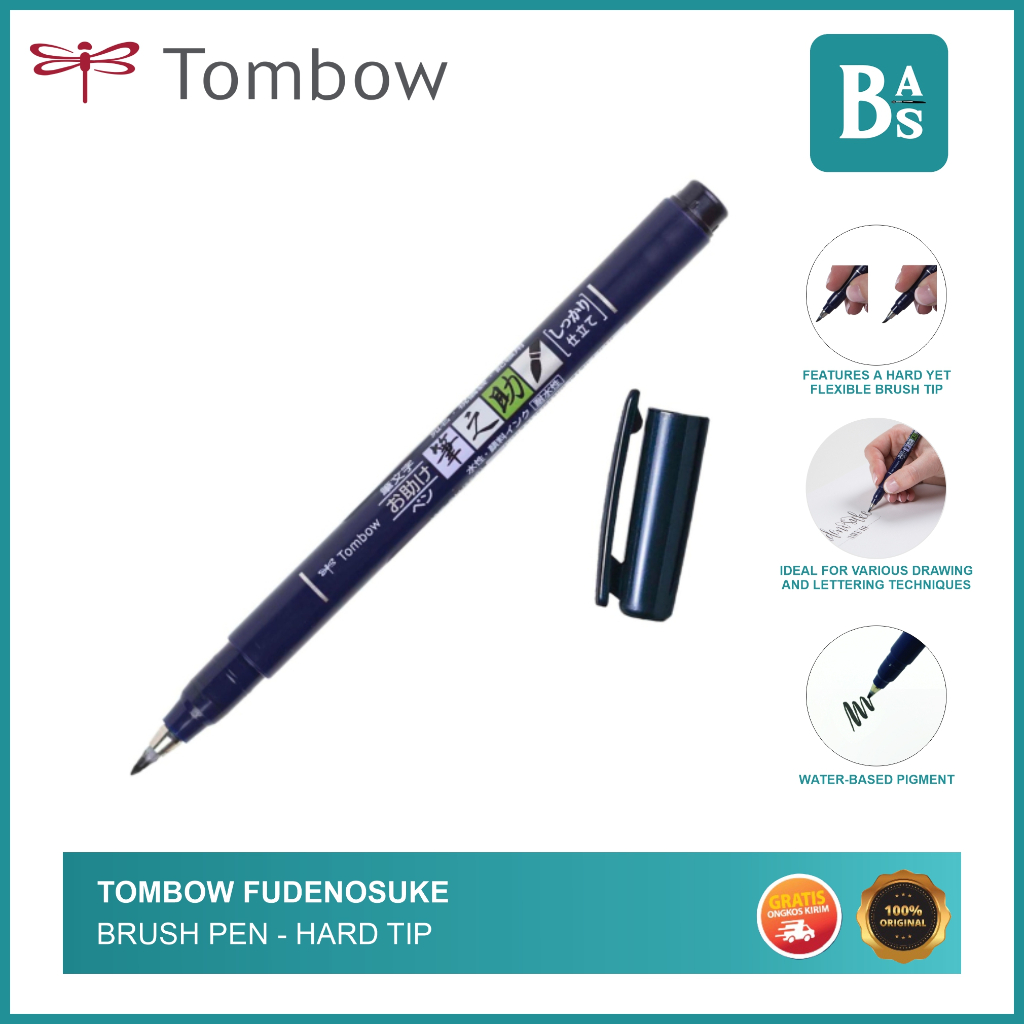 

Tombow Fudenosuke Brush Pen - Hard Tip