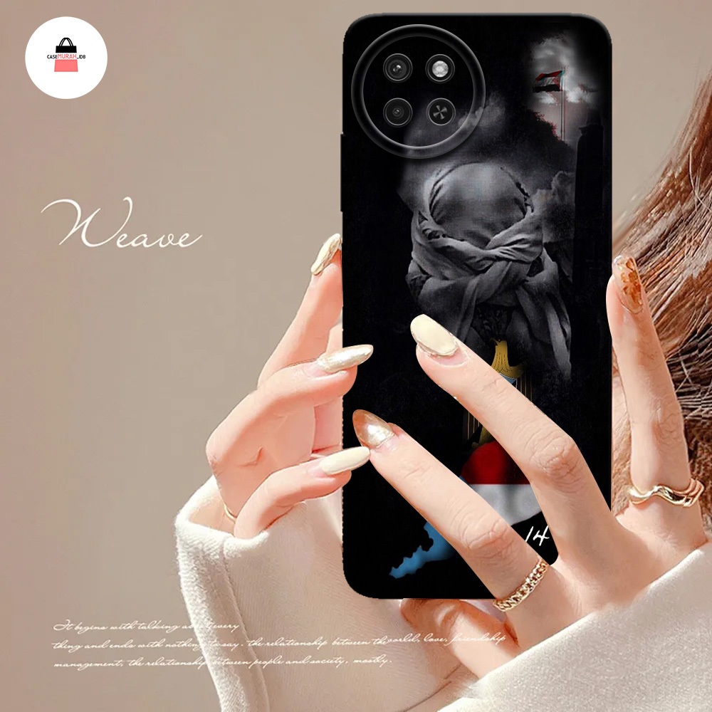 CM_Id8 Case Handpahone Itel Vision S23 4G Fashion New  Love Palestina 03 Cesing Hp,condom hp pelindu