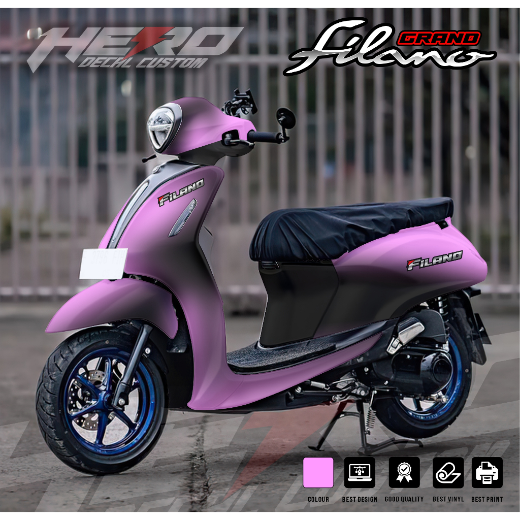 TERBARU STICKER DECAL GRAND FILANO - STICKER DECAL GRAND FILANO PREMIUM ABSTRAK GRADASI