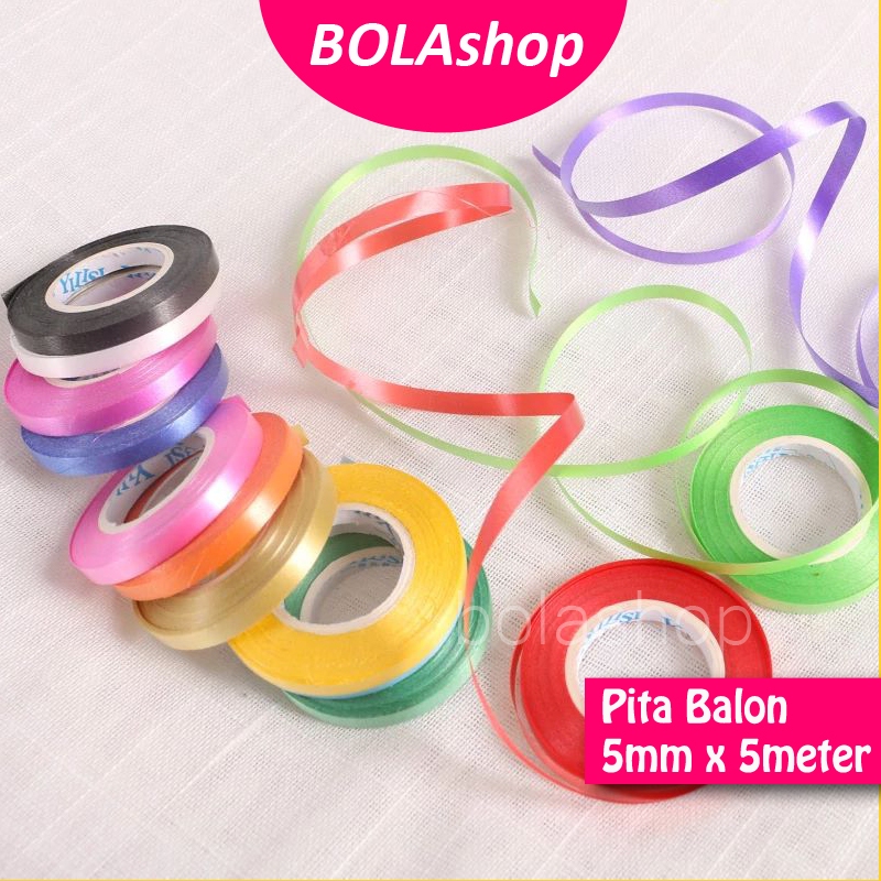 

Pita Balon Curly Ribbon 5mmx5meter