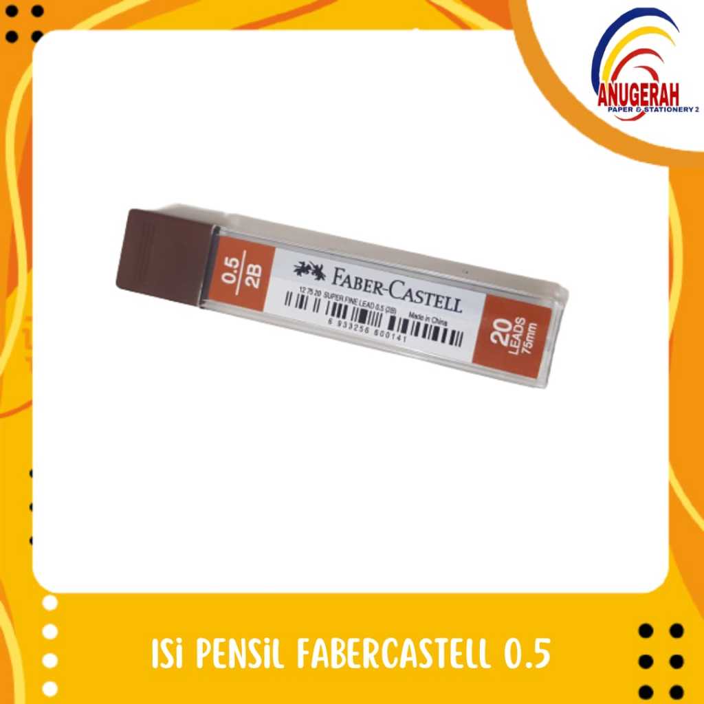 

ISI PENSIL FABER CASTEL 2B 0.5 127520 (PCS)