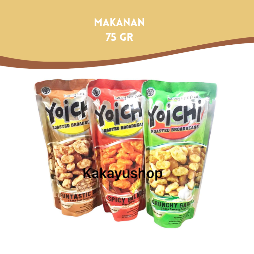 

YOICHI Kacang Koro Oven 75 gr - Makanan