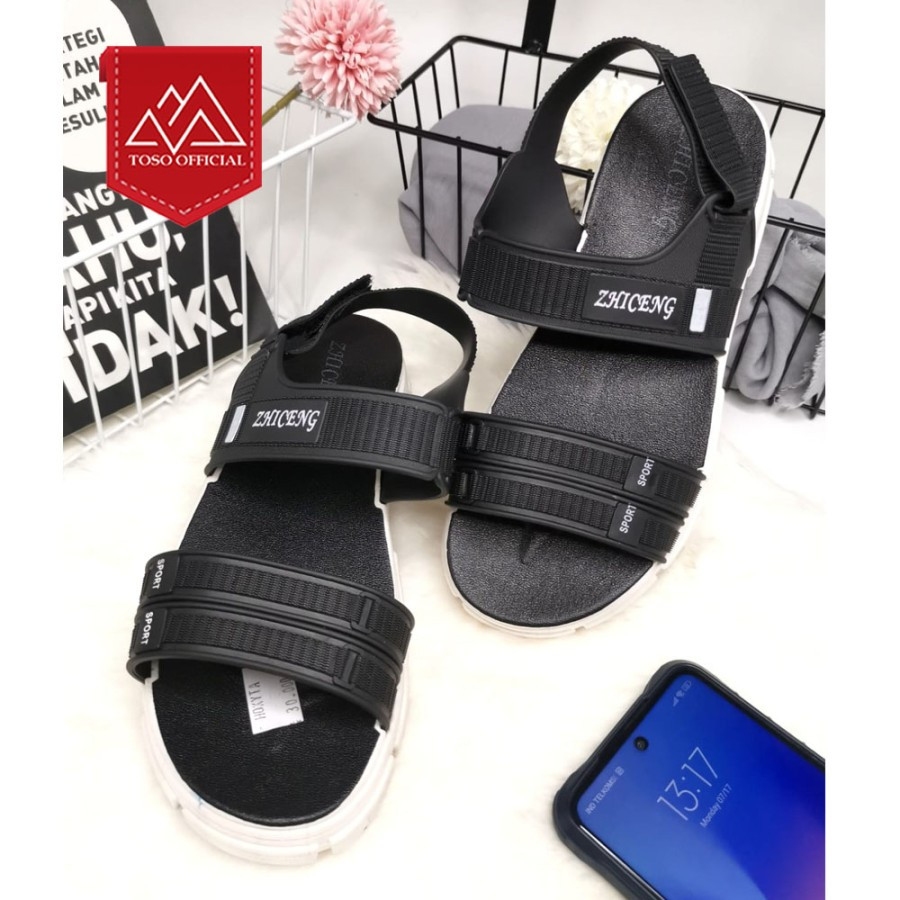 Sepatu Sandal Tali Wanita Korean Style Sandal Gunung Wanita Tali Strap
