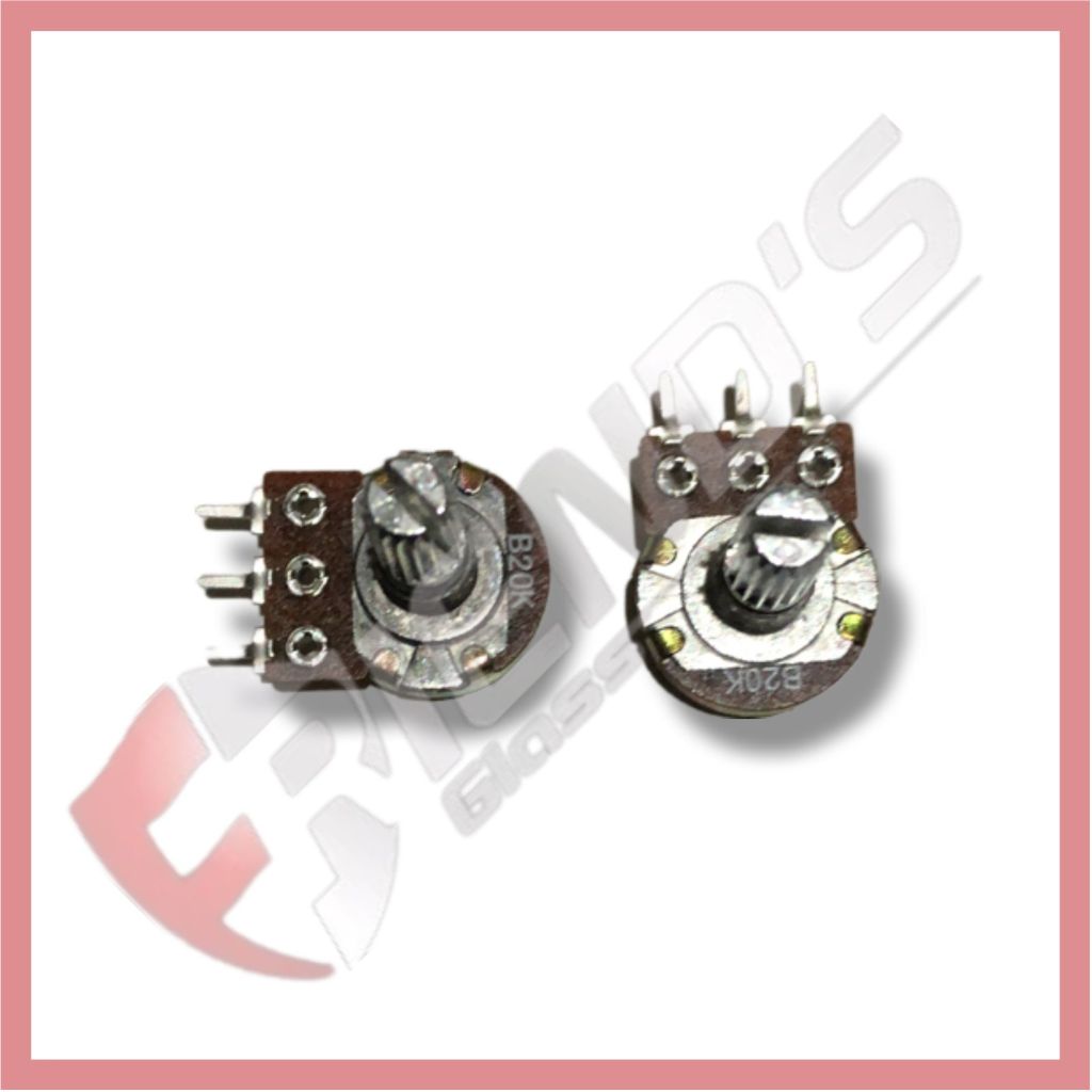 POTENSIO MONO STEREO 20K POTENSIO MONO 20k 1 PCS
