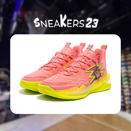 Sepatu Basket 361° Degress Big3 3.0 Pro 'Spongebob'