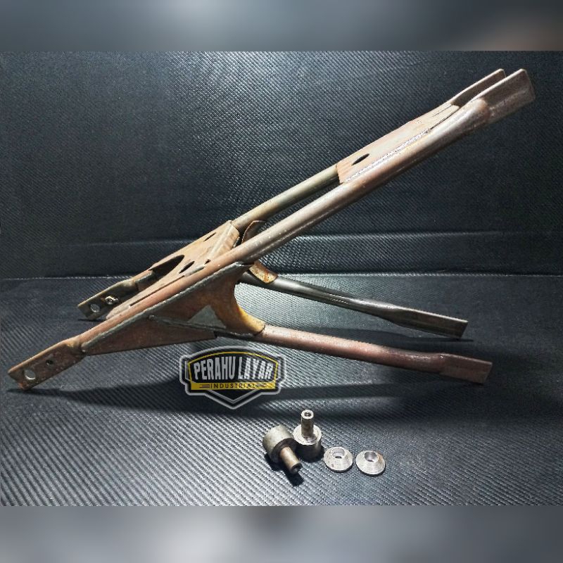 sambungan buntutan ekor krangka rangka cb Begel panjang set dudukan shock manisan sock merk cpx / sa