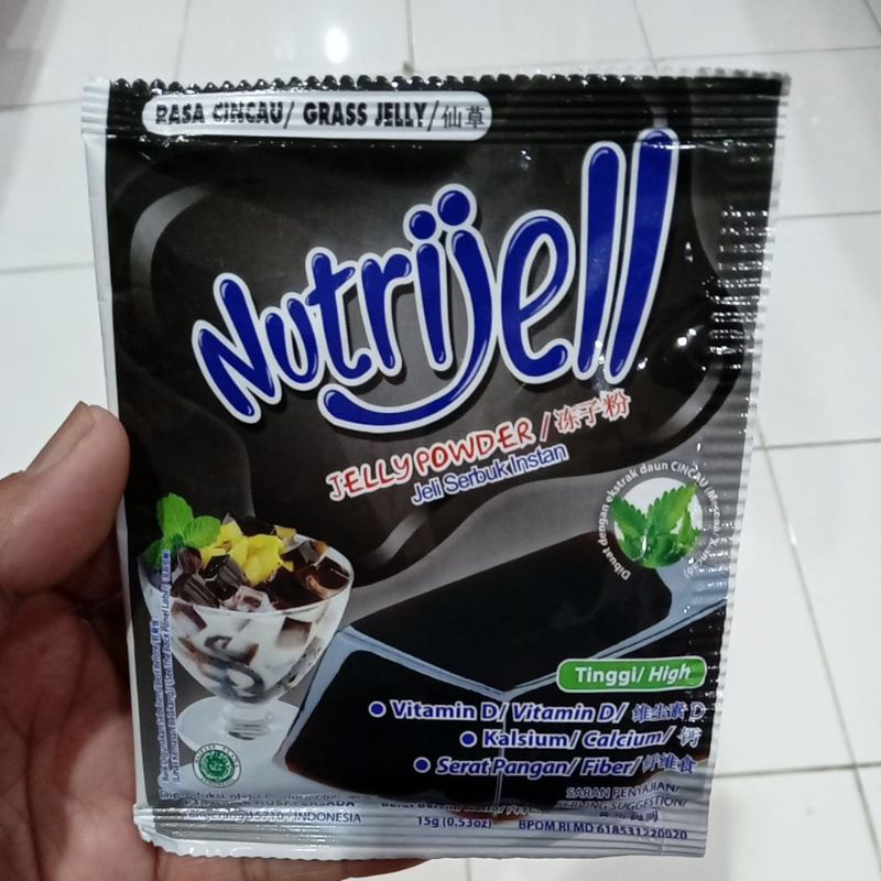 

Mahbubah - Nutrijell 15 g Jeli Serbuk Instan Rasa Cincau