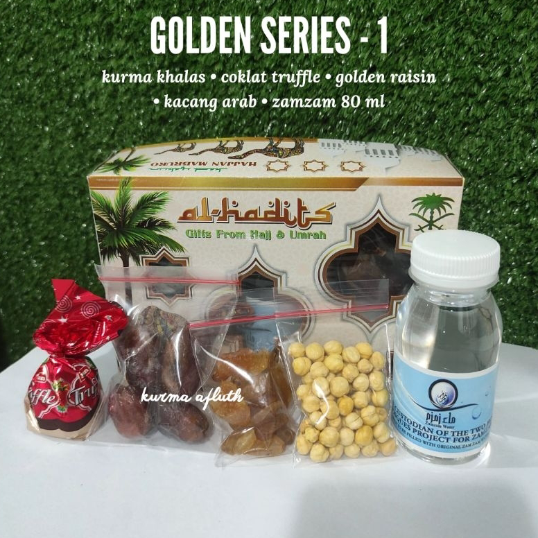 

1.1 BRANDS FESTIVAL [Afluth Store] Gift Hajj And Umroh / Paket Oleh Oleh Haji dan Umroh / Golden Series