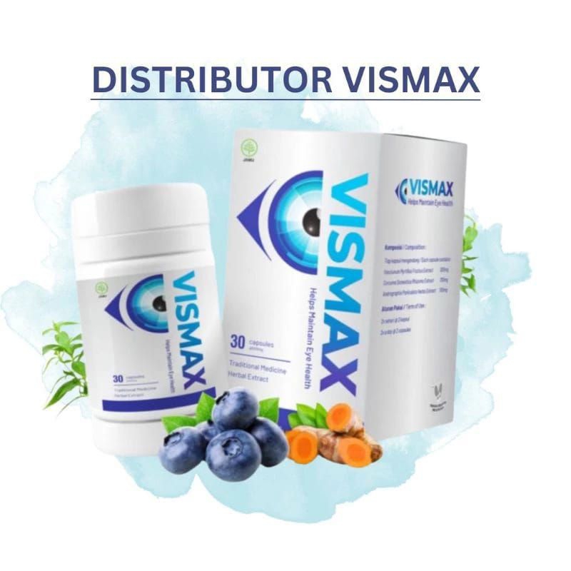 VISMAX OBAT MATA ASLI 100% ORIGINAL OBAT MATA MINUS KATARAK BERLEMAK SILINDER PALING AMPUH BPOM