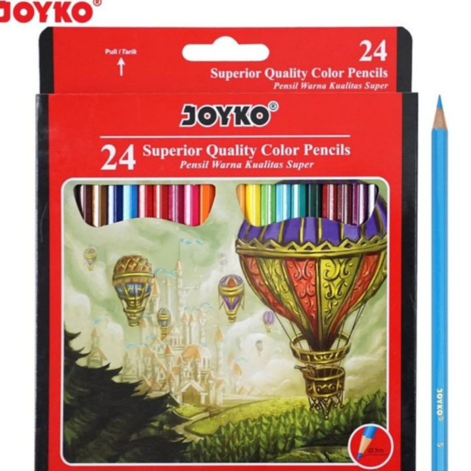

➢❈ [PAM] Pensil Warna Joyko 24 Panjang Serba Murah