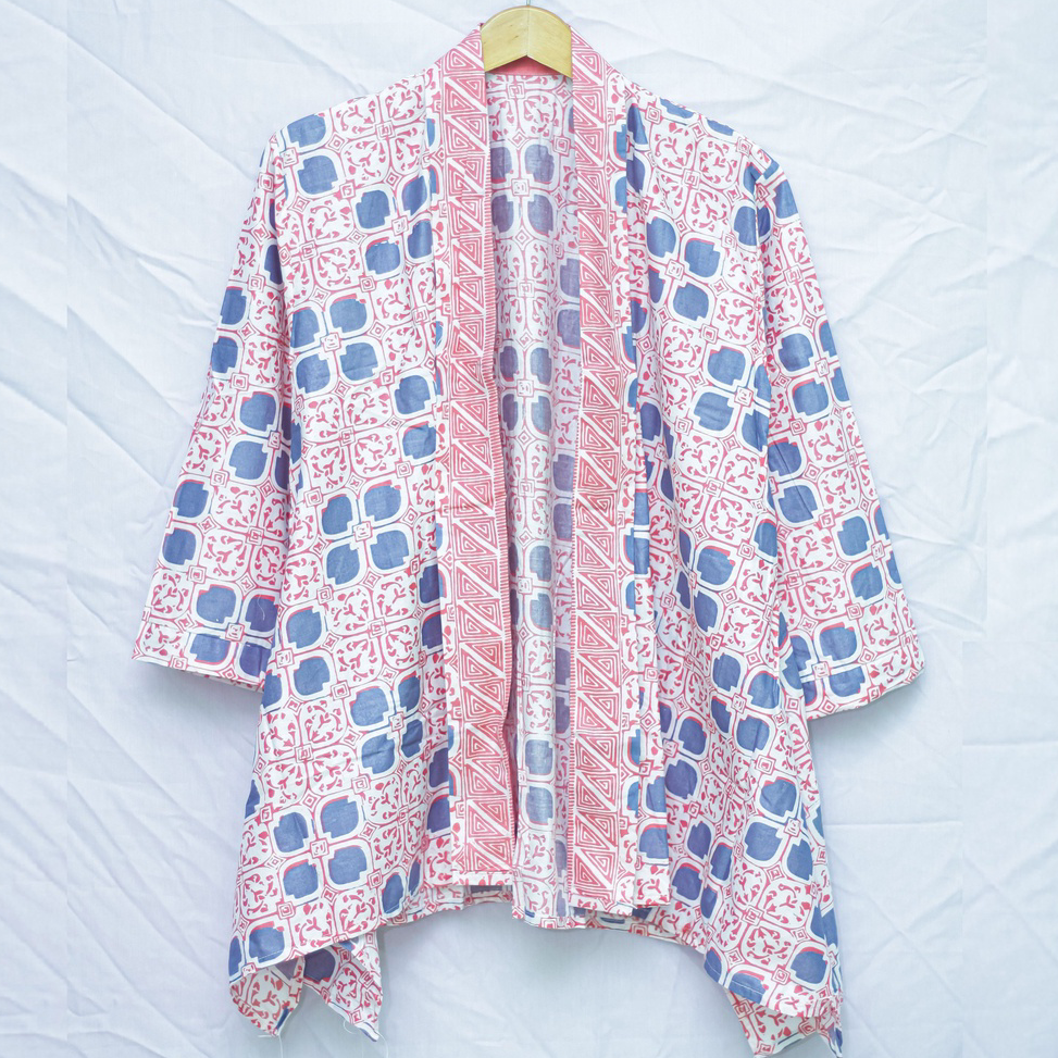 Harga Okea1A9m Blazer Batik Wanita Motif Kawung