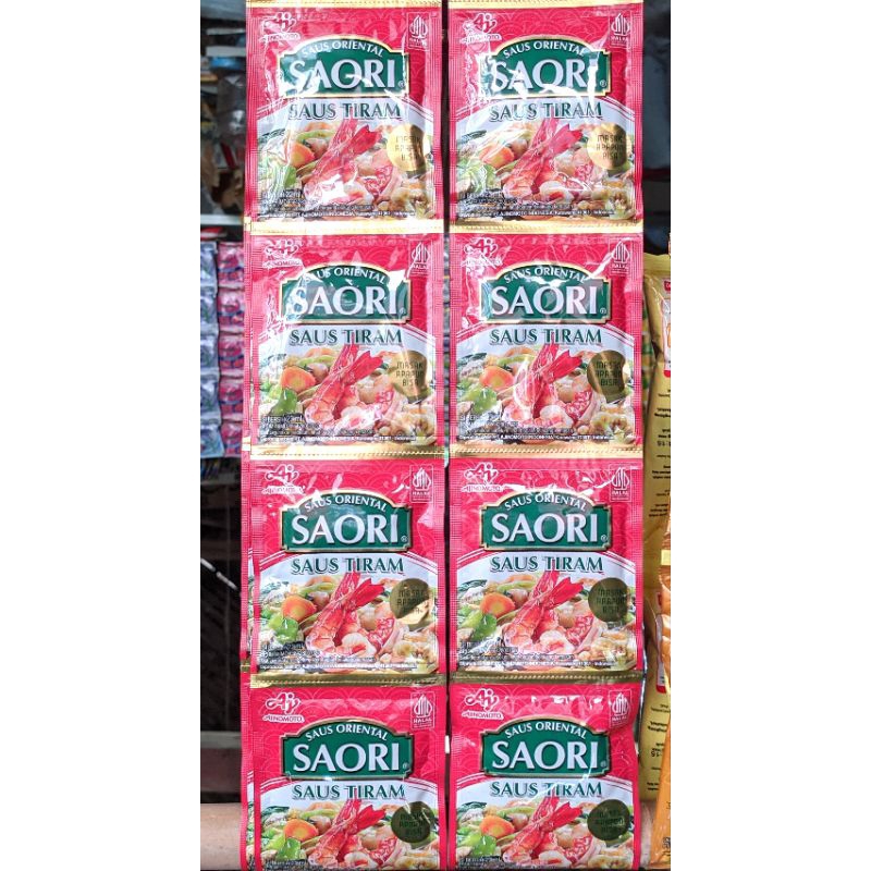 

SAORI SAUS TIRAM Oriental 23mL 10Sachet