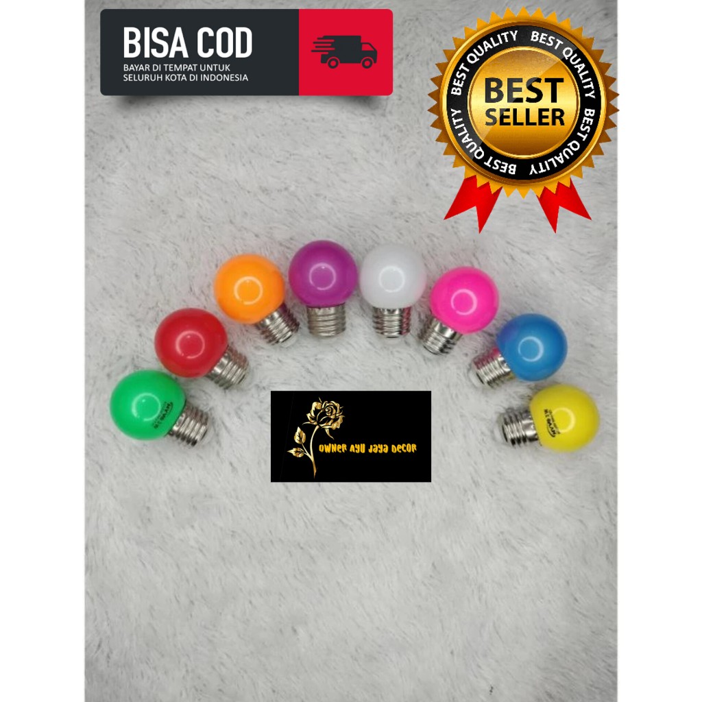 lampu led 3 watt warna murah dan terlaris