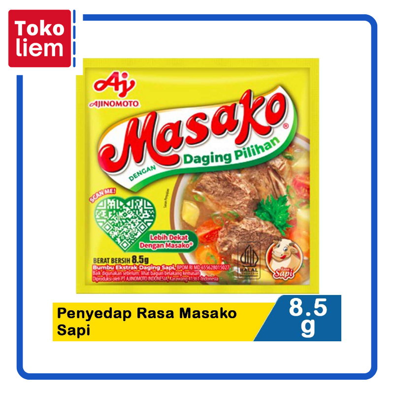 

Ajinomoto Penyedap Rasa Masako Sapi 6X8.5G