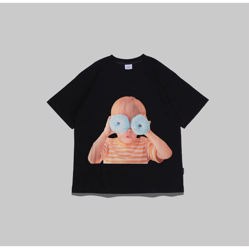 Tshirt AD1V Acme’ de la vie Baby Face Double Blue Donut
