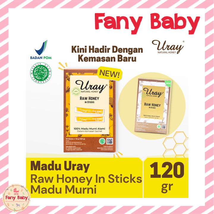 

MADU URAY NATURAL HONEY 10 STICKS X 120GR