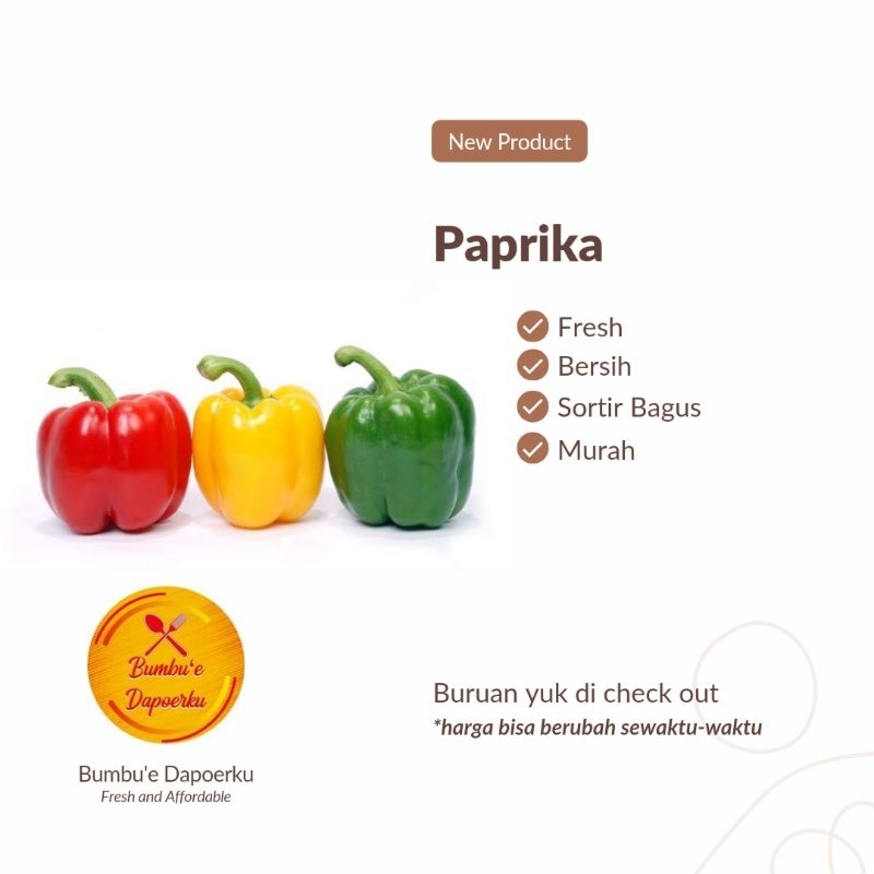 

Paprika | Kirim Instan | Fresh Product
