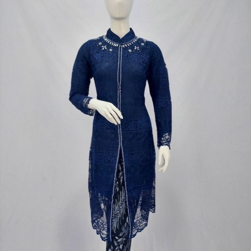 Atasan Tunik Brokat Payet Shanghai / Kebaya Tunik Shanghai Payet / Kebaya Tunik