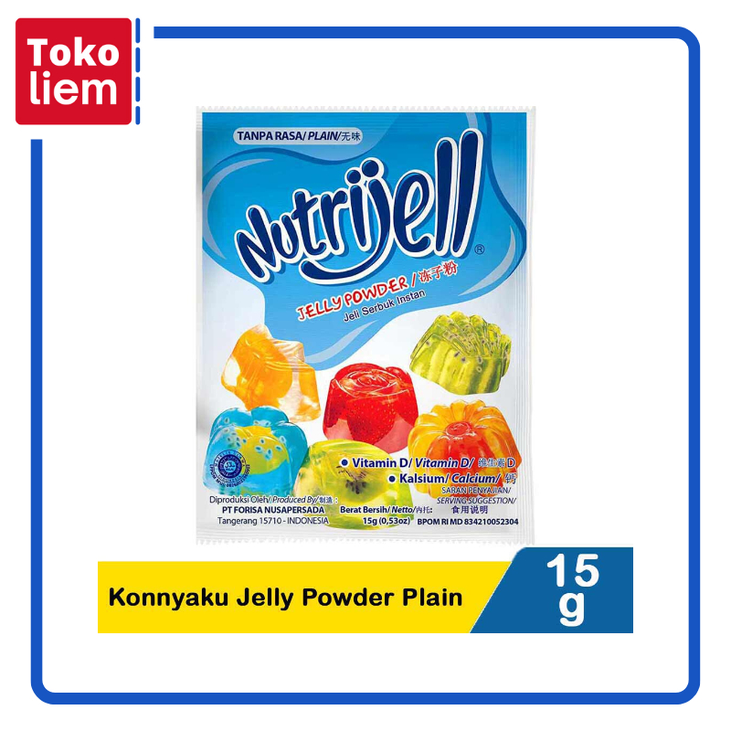 

Nutrijell Konnyaku Jelly Powder Plain 15G