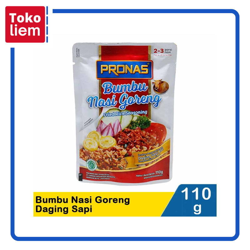 

Pronas Bumbu Nasi Goreng Daging Sapi 110G