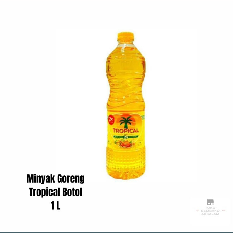 ➡✷ Minyak Goreng Tropical Botol 1 L / Minyak goreng tropical / Minyak tropical botol / Minyak goreng