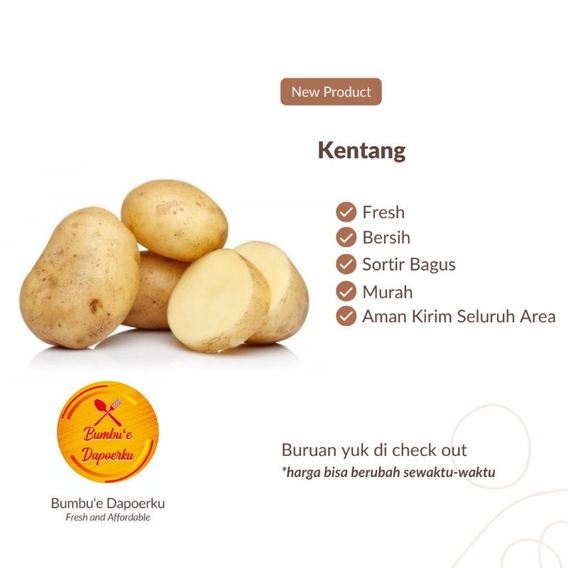 

Kentang | Sortir Bagus | Fresh Product
