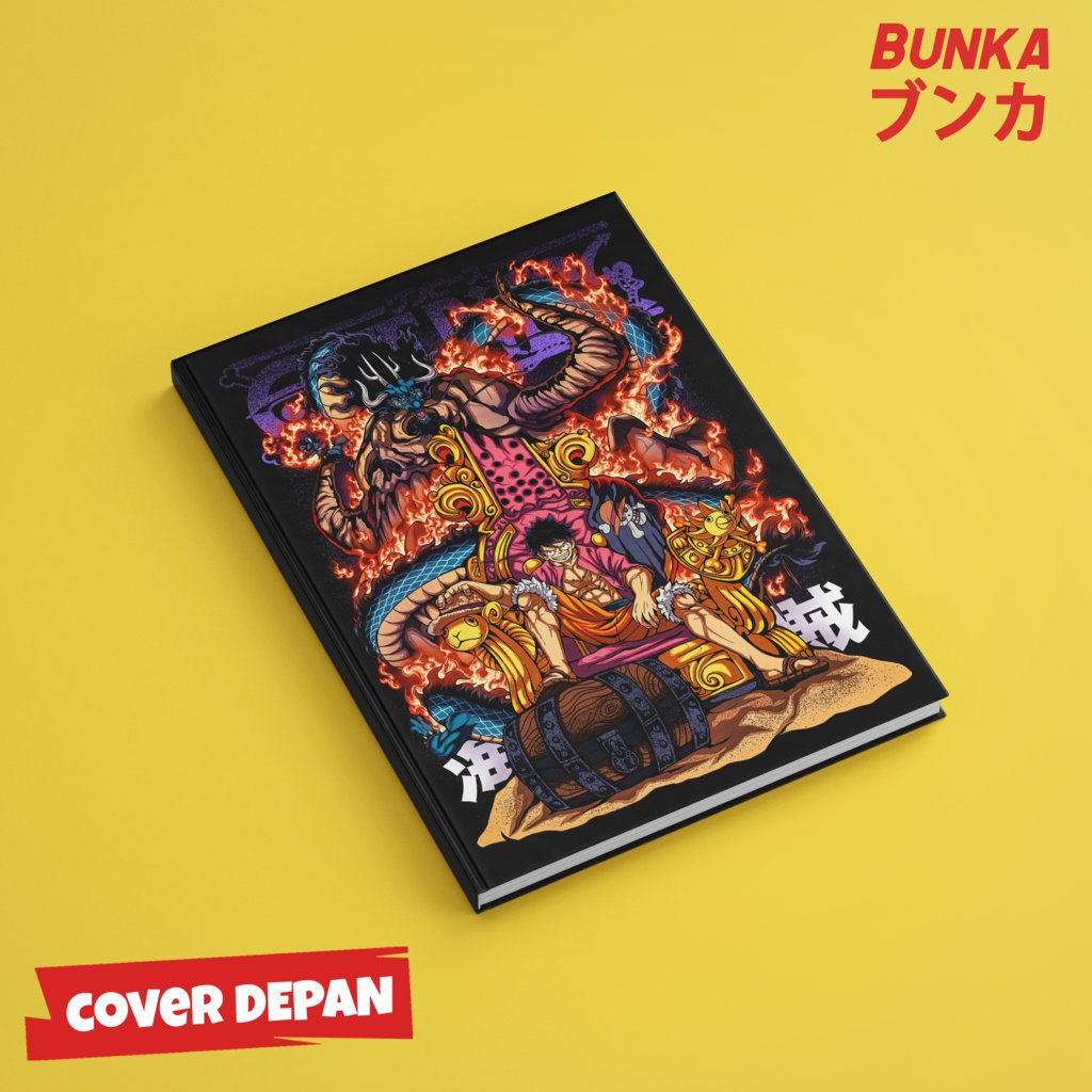 

Note Book Aesthetic Anime One Piece Monkey D Luffy New Throne Design Hardcover A5 Buku Tulis Catatan Notes Agenda Planner Jurnal vintage buku catatan story book kado anniversary valentine cowok cewek murah